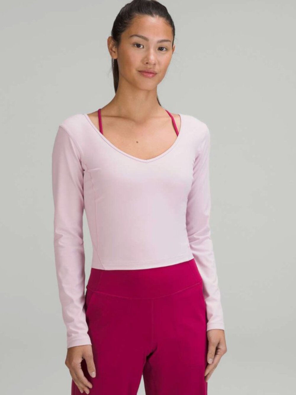 Lululemon Align Long Sleeve Shirt - Pink Peony